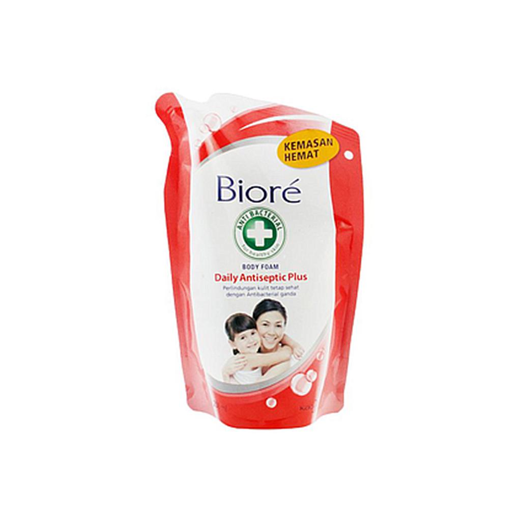 Biore Body Foam Antiseptic Refill Pouch 250 Ml