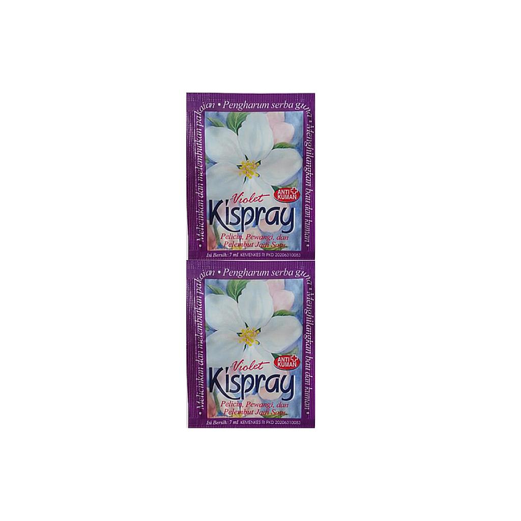 Kispray Violet Sachet 7 Ml Renceng 12 Pcs