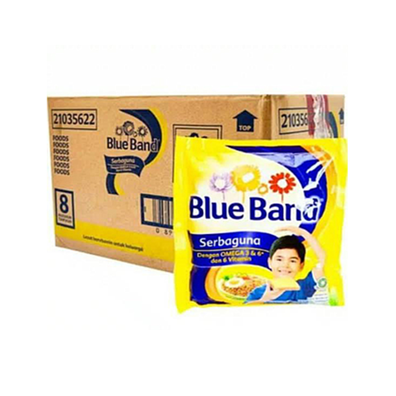 Blue Band 200 Gr Plastik Karton Isi 60 Pcs