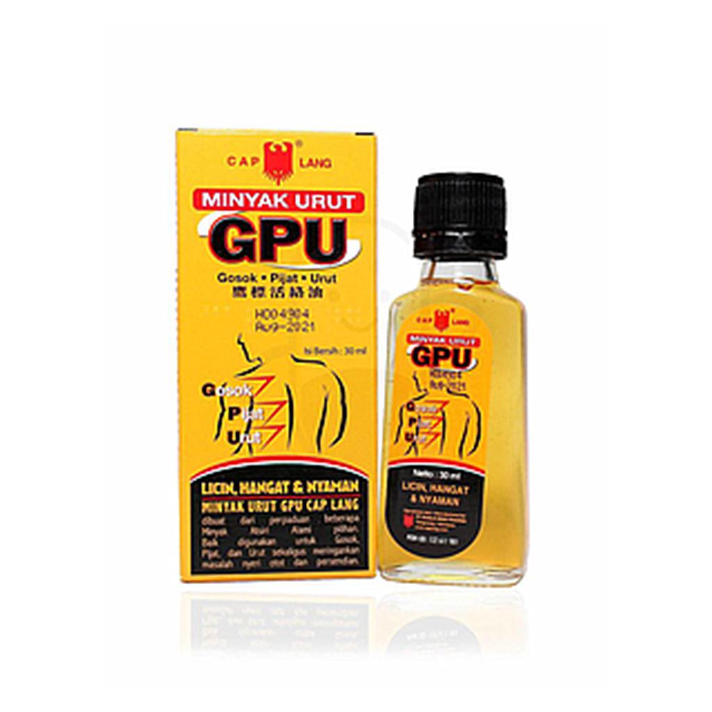 Minyak Urut GPU Cap Lang 30 Ml