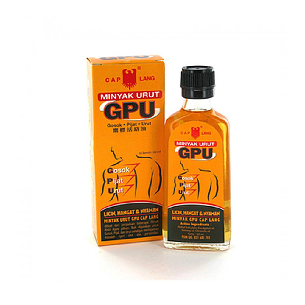 Minyak Urut Gpu Cap Lang 60 Ml
