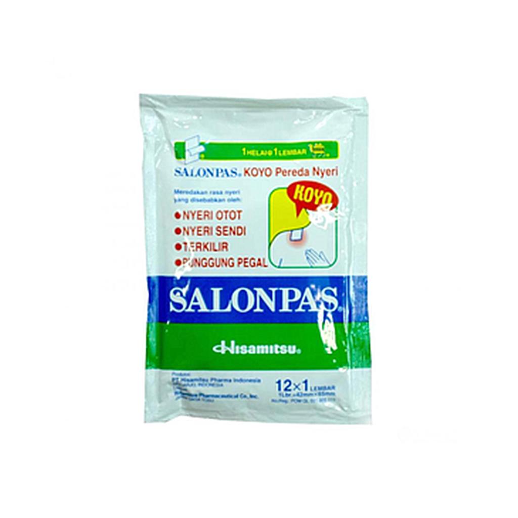 Salonpas Hijau Sachet Isi 12 Pcs