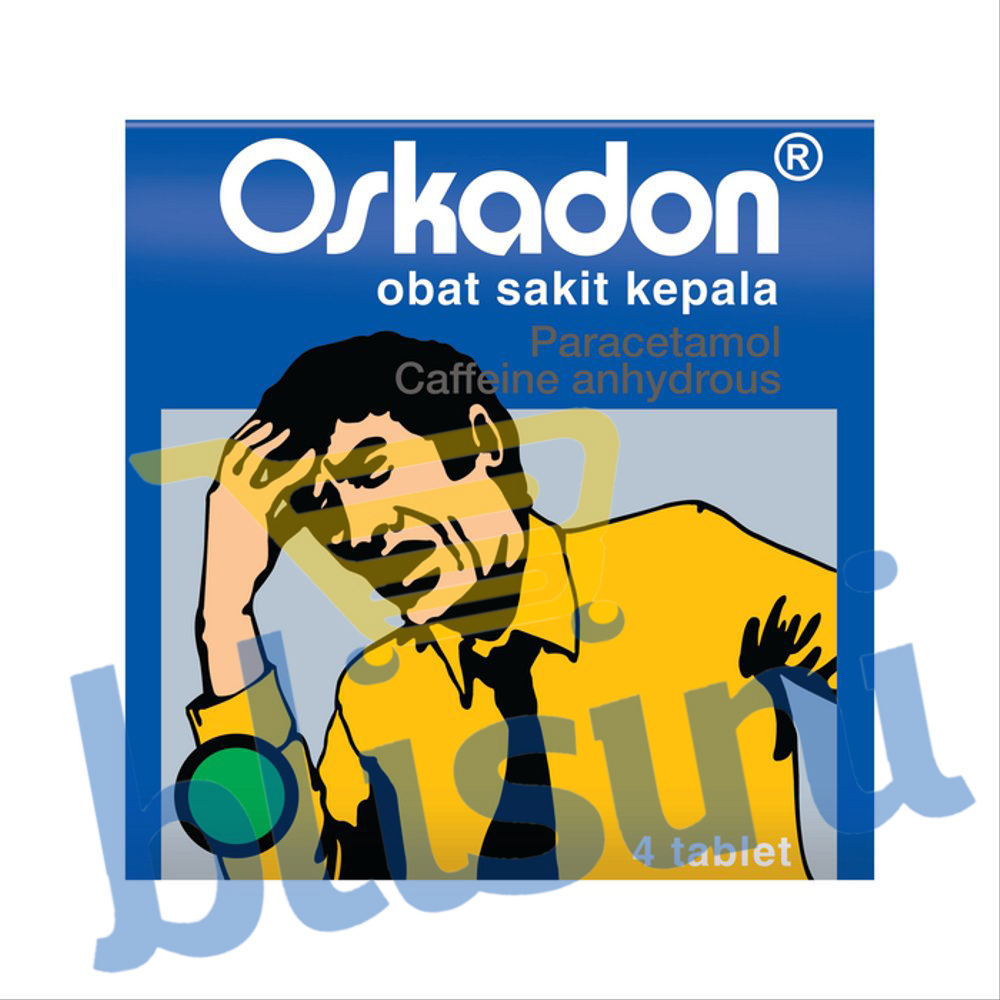 Oskadon O S Kepala 4 Tab