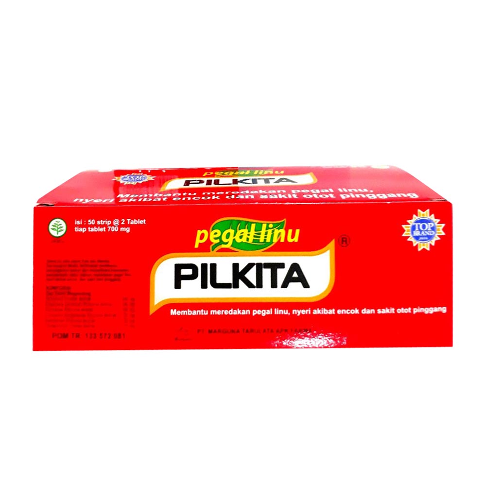 Pilkita Plus Madu Pegal Linu 700 Mg Strip Box Isi 12