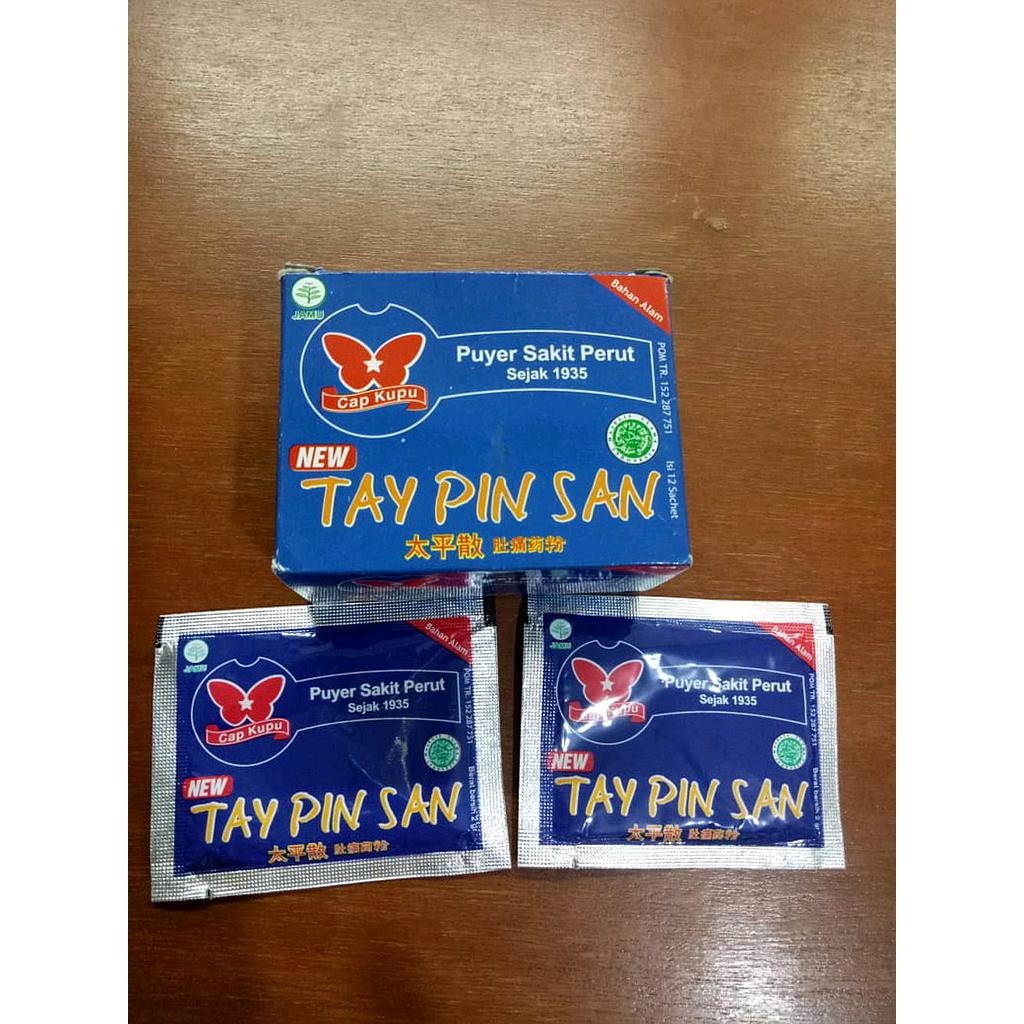 Tay Pin San Puyer Sakit Perut 2 G Box Isi 12