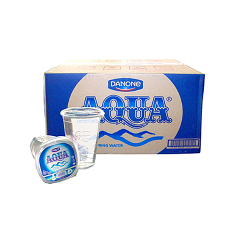 Aqua Cup 240 Ml Karton Isi 48 Pcs