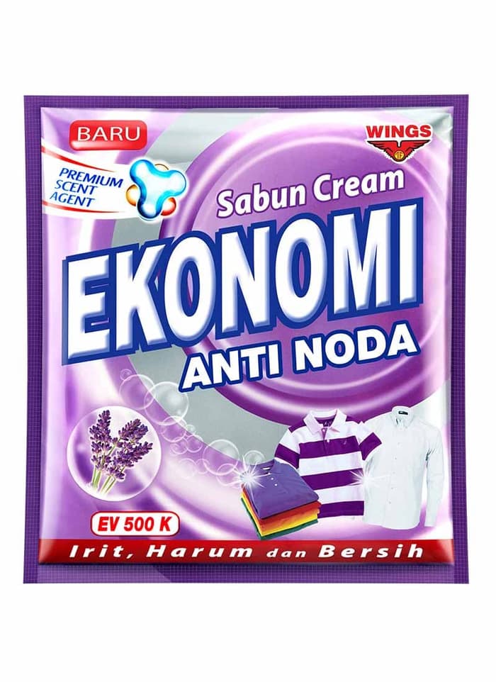 Cream Ekonomi Anti Noda Ungu 91 G Plastic Pack