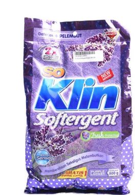 Soklin Softergent Ungu Purple Lavender 300 G Bag