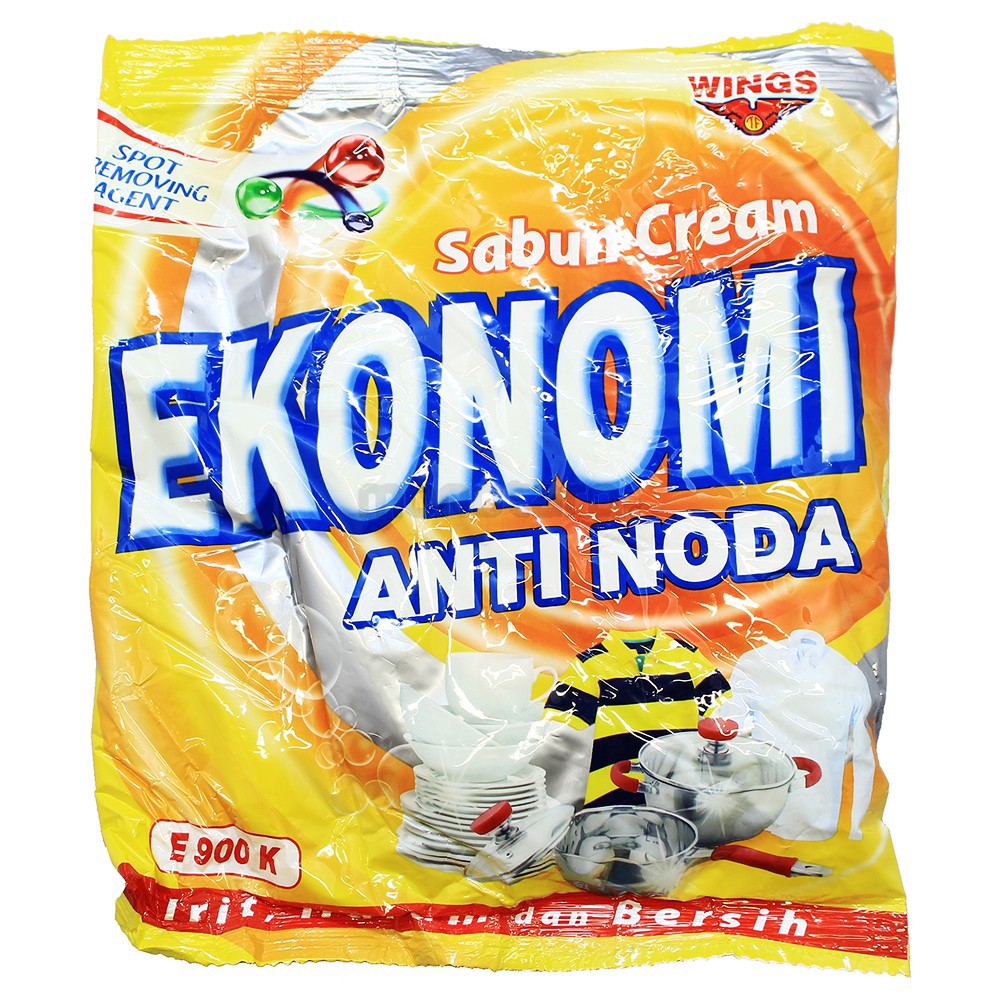 Wings Sabun Cream Ekonomi 512 G Plastic