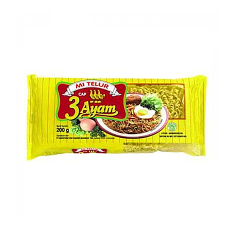 Mie Telur Cap 3 Ayam Bal 