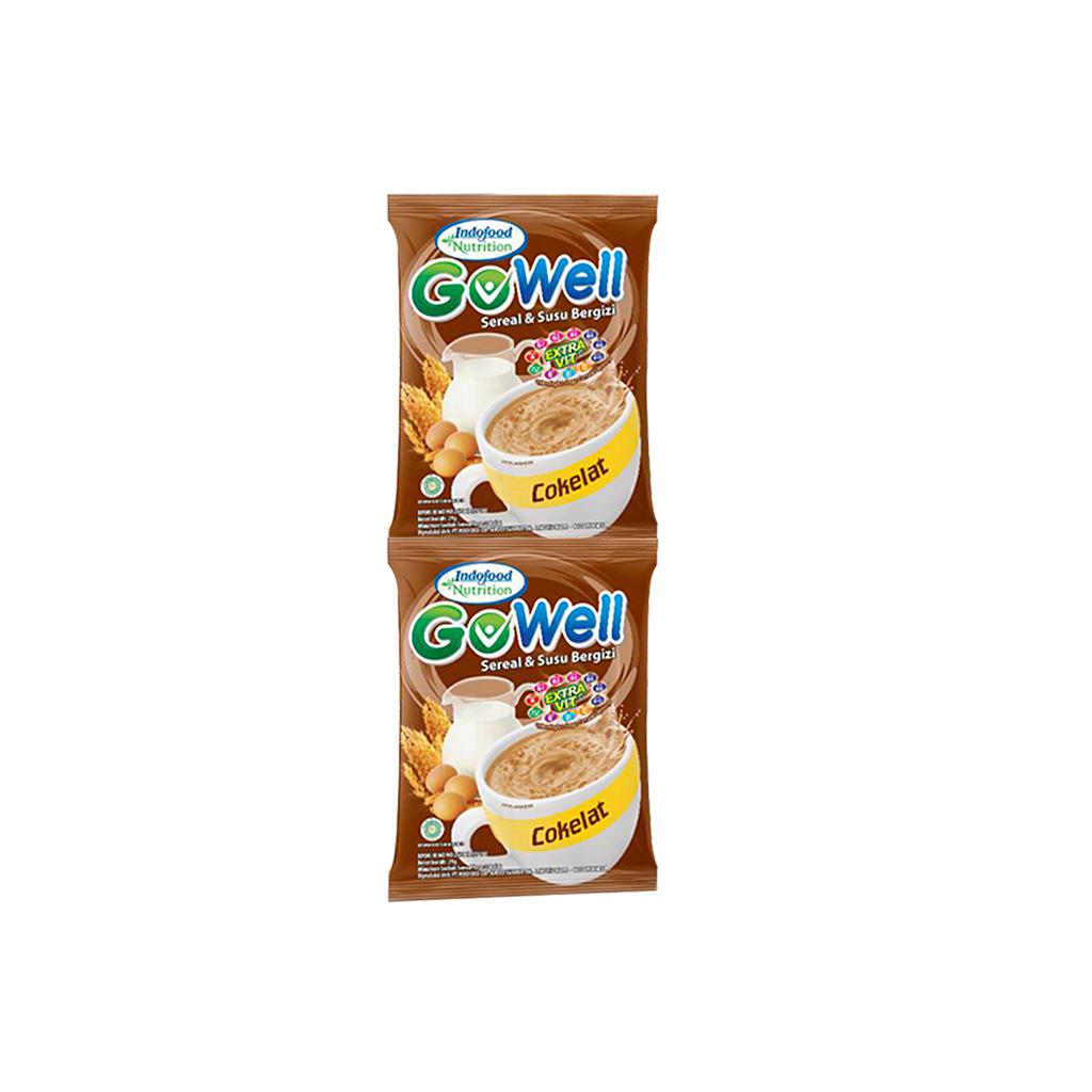 Gowell Cokelat Sachet 29 Gr Renceng 10 Pcs