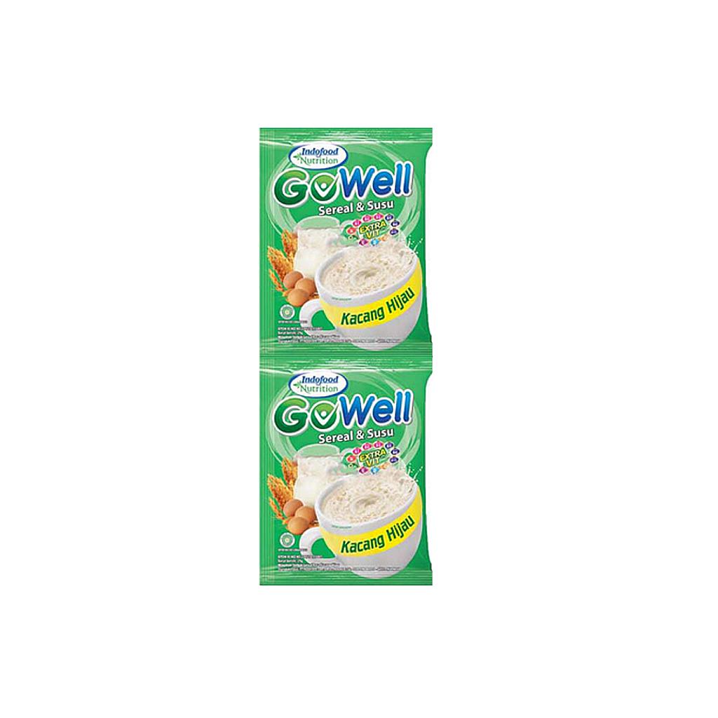 Gowell Kacang Hijau 29 Gr Sachet Renceng 10 Pcs