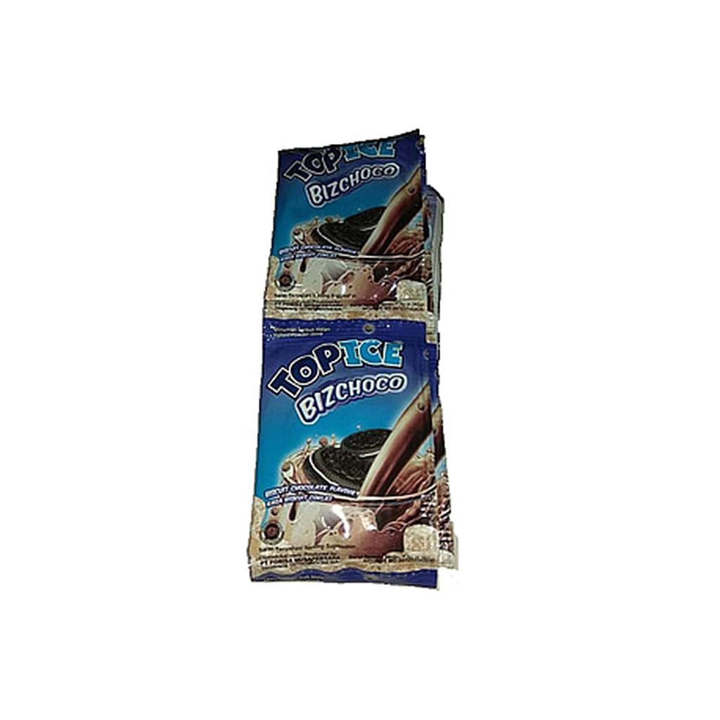 Top Ice Bizchoco  Sachet 7,3 Gr Renceng 10 Pcs