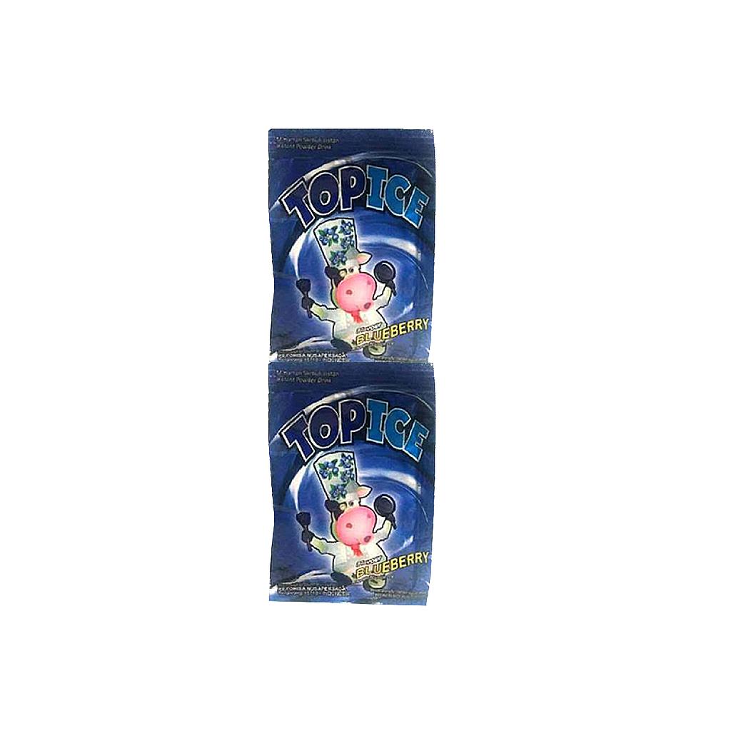 Top Ice Blueberry  Sachet 8 Gr Renceng 10 Pcs