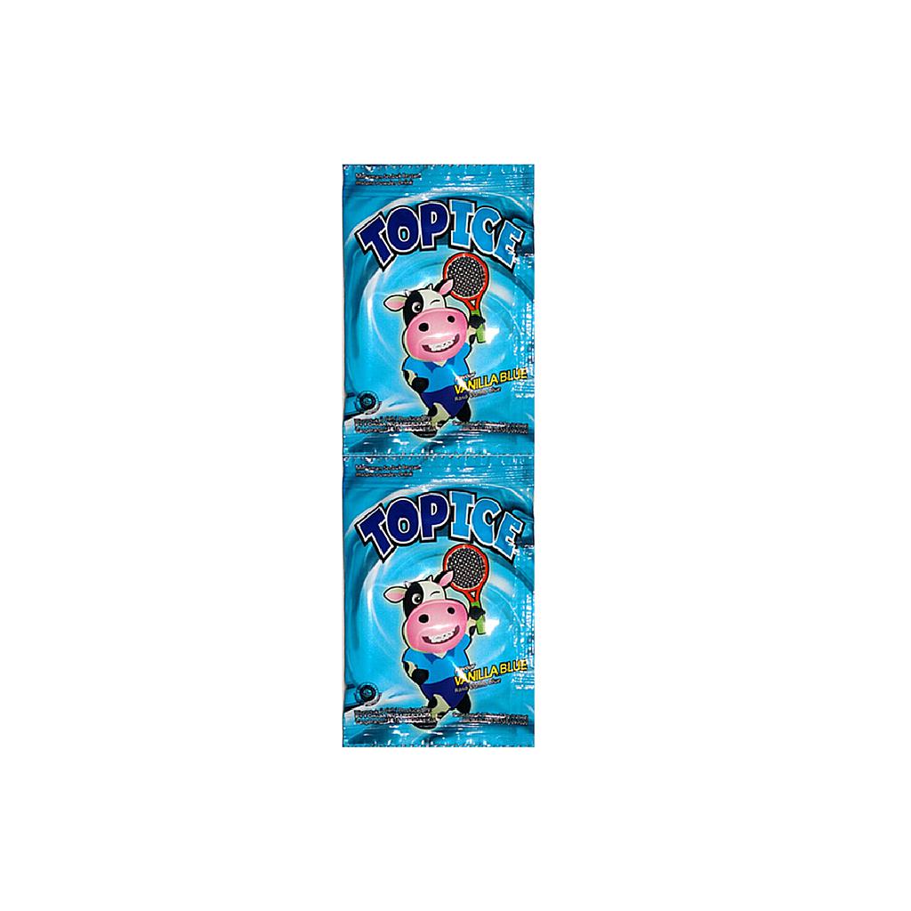 Top Ice Vanilla Blue Sachet 7,3 Gr Renceng 10 Pcs
