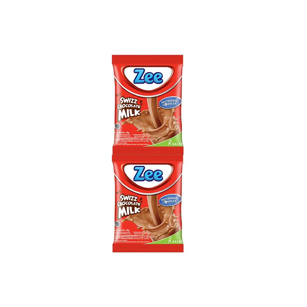 Zee Chocolate Sachet 40 Gr Renceng 10 Pcs