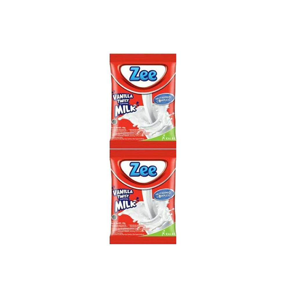 Zee Vanilla Sachet 40 Gr Renceng 10 Pcs