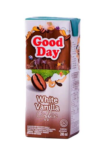 Good Day Coffee White Vanilla Tetra Pack 200 Ml