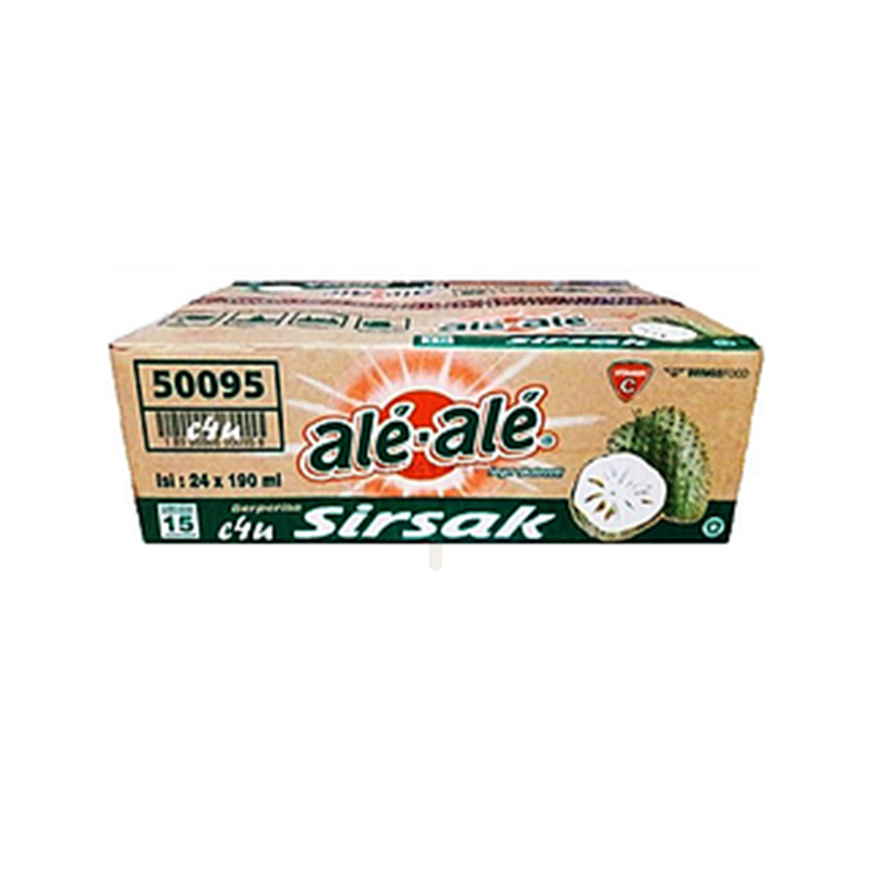 Ale Ale Sirsak Cup 190 Ml Karton Isi 24 Pcs