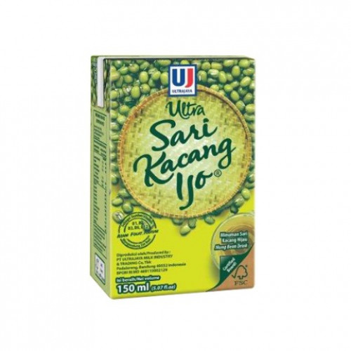 Ultra Sari Kacang Ijo Tetra Pack 150 Ml