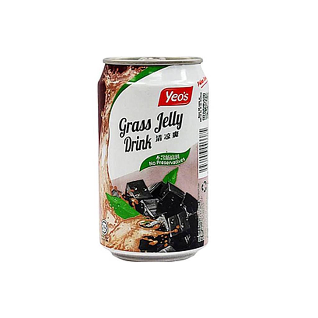 Yeos Grass Jelly Drink Kaleng 300 Ml 