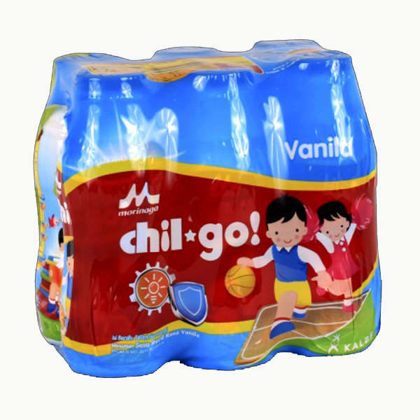 Chil Go Vanilla 140 Ml Pack Isi 6 Botol Plastik
