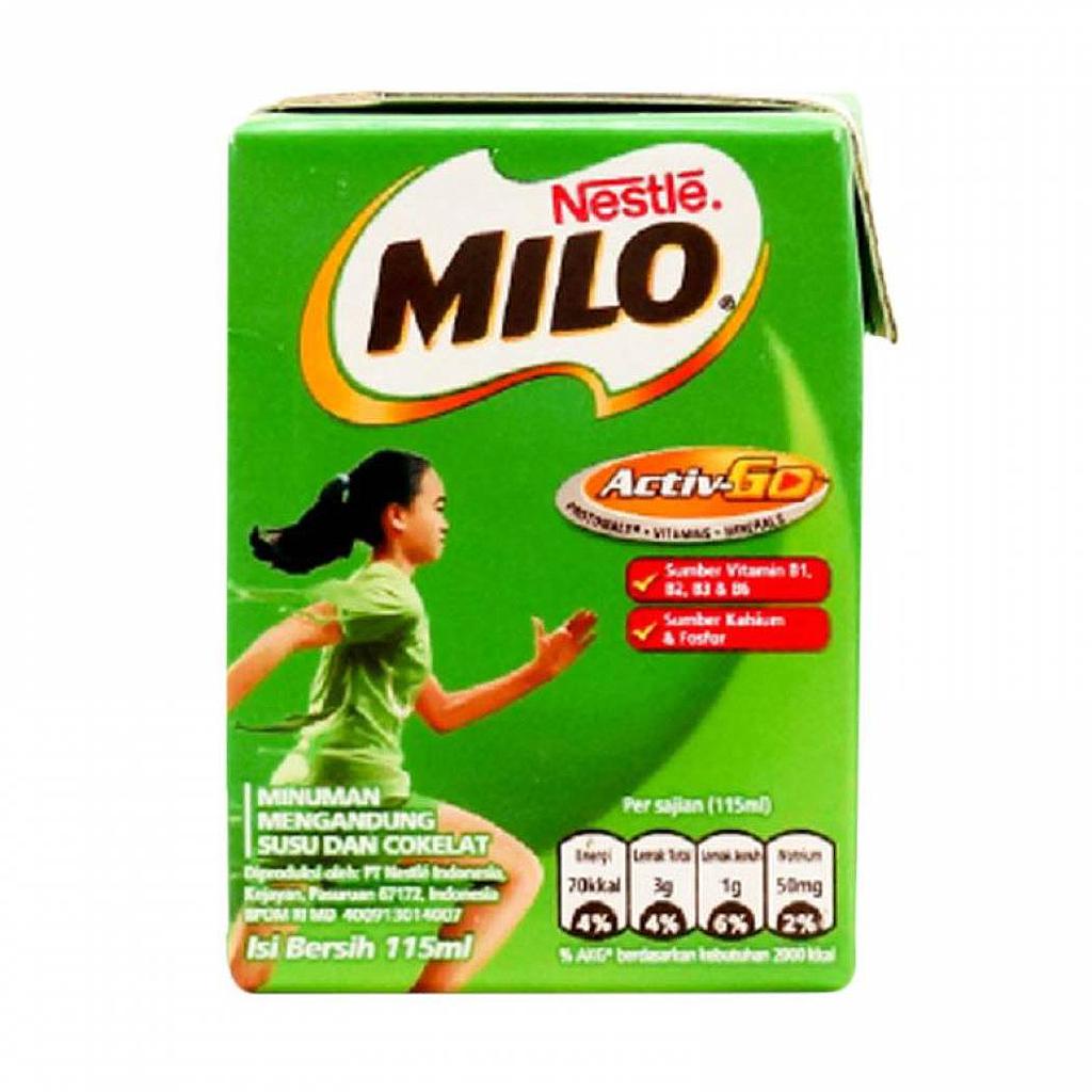 MILO TETRA PACK  115 ML