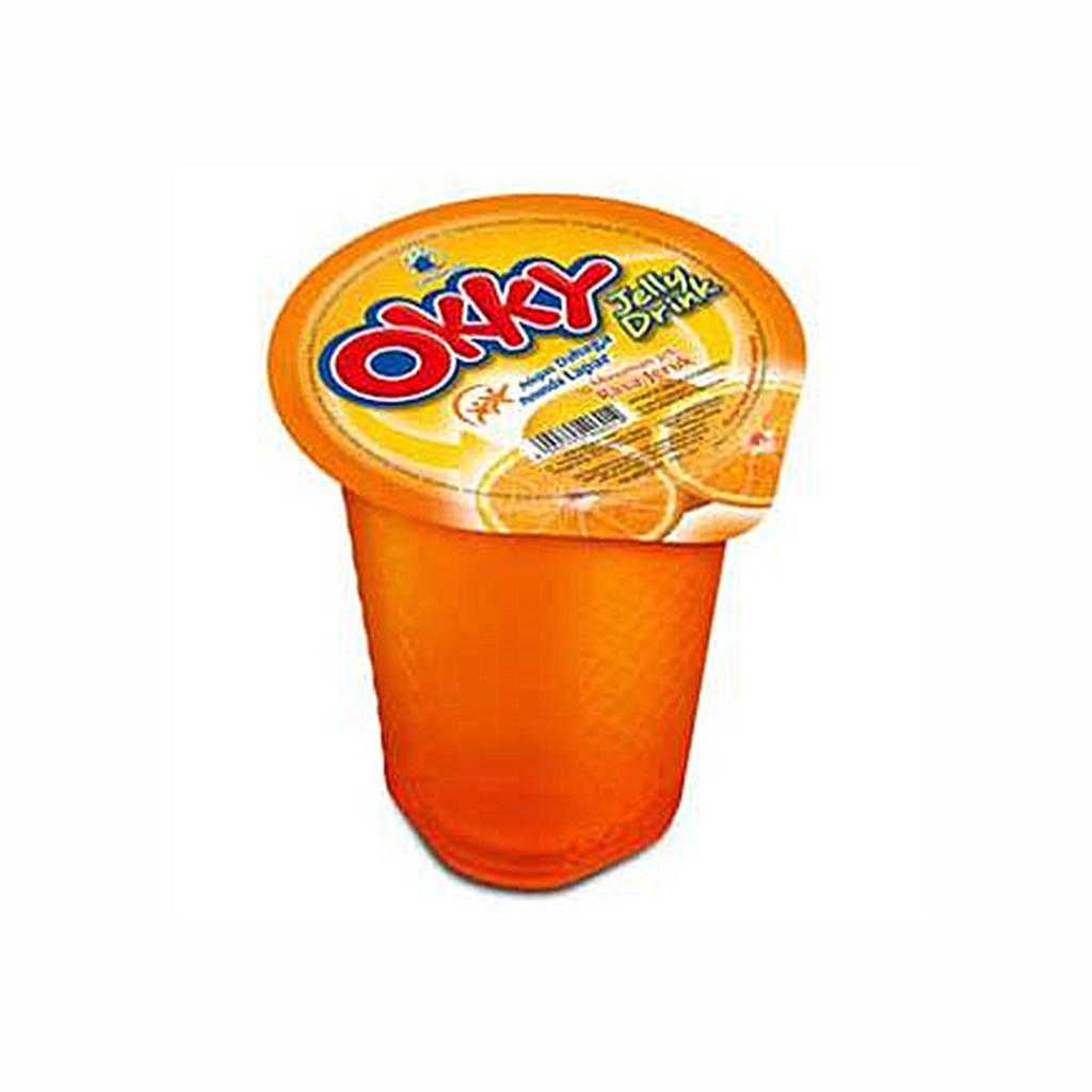 Okky Jelli Drink Orange Cup 180 Ml