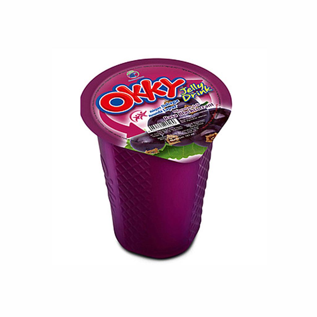 Okky Jelly Anggur Cup 180 Ml