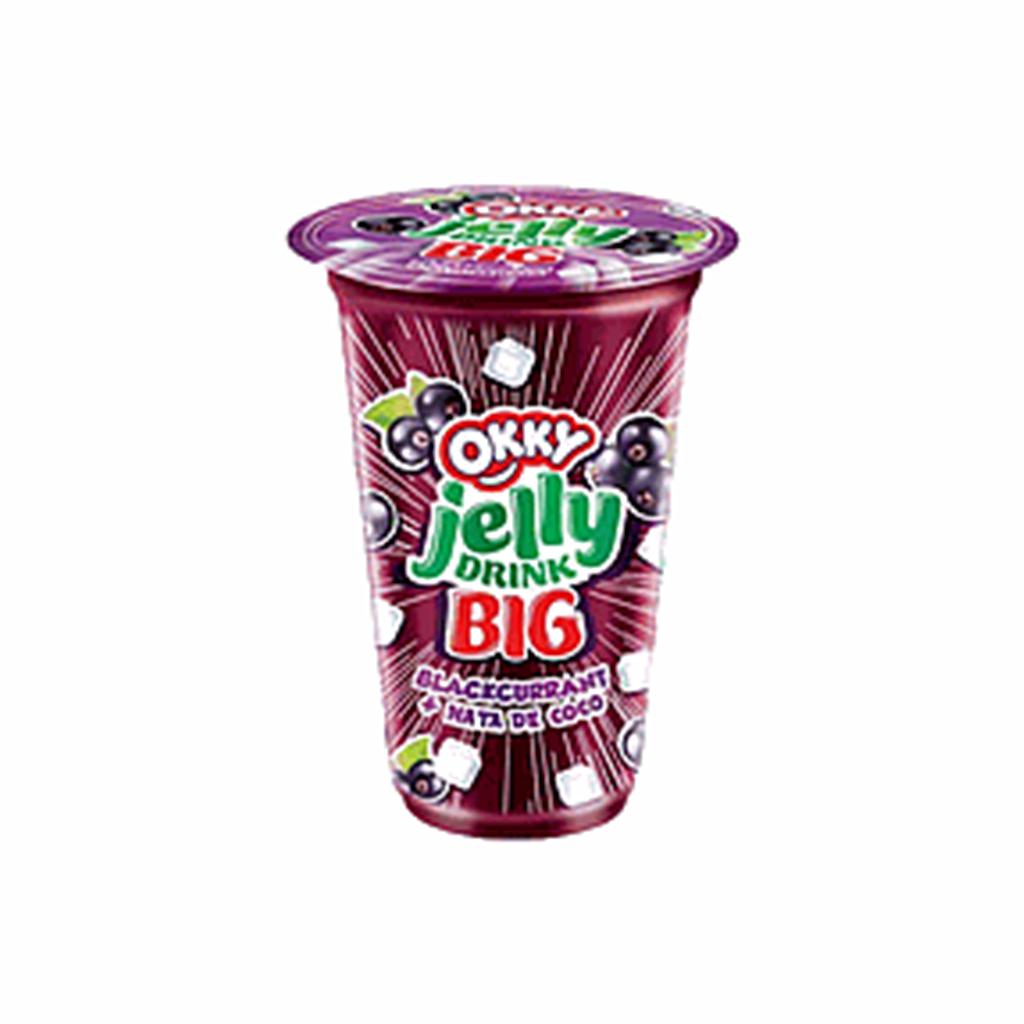 Okky Jelly Drink Blackcurrant Cup 220 Ml