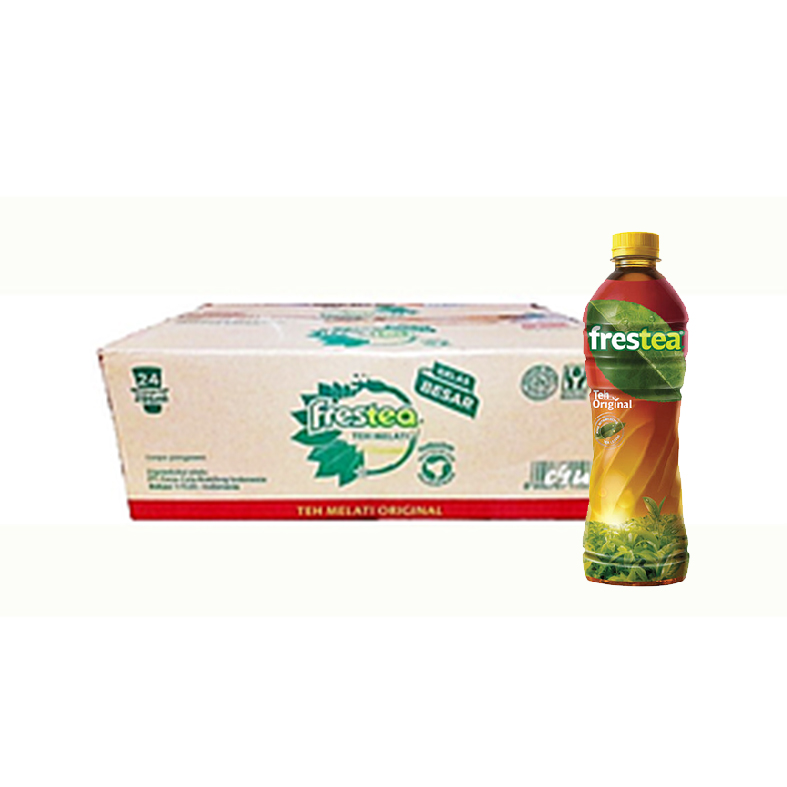 Frestea Teh Melati Original PET 296 Ml Karton Isi 24 Pcs