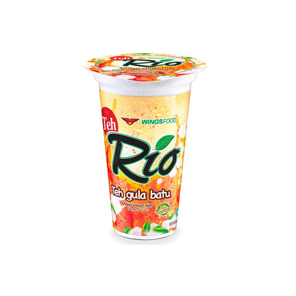  Teh Rio Gula Batu Cup 190 Ml 