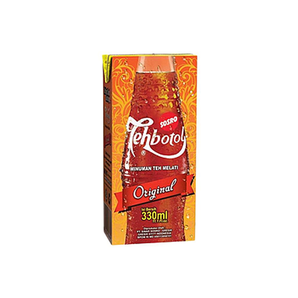 Tehbotol Sosro Original Tetra Pack 330 Ml