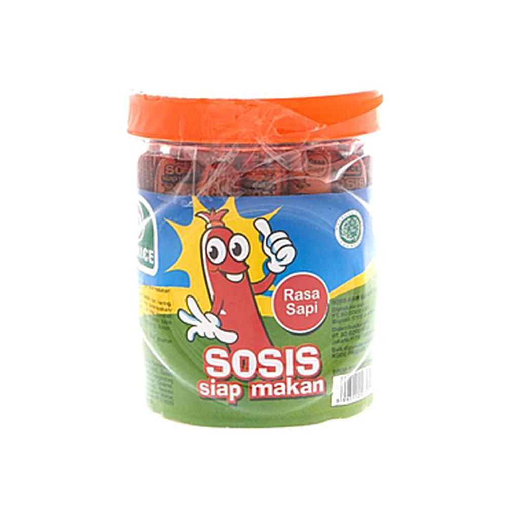 So Nice Sosis Rasa Sapi 22 G Toples Isi 24