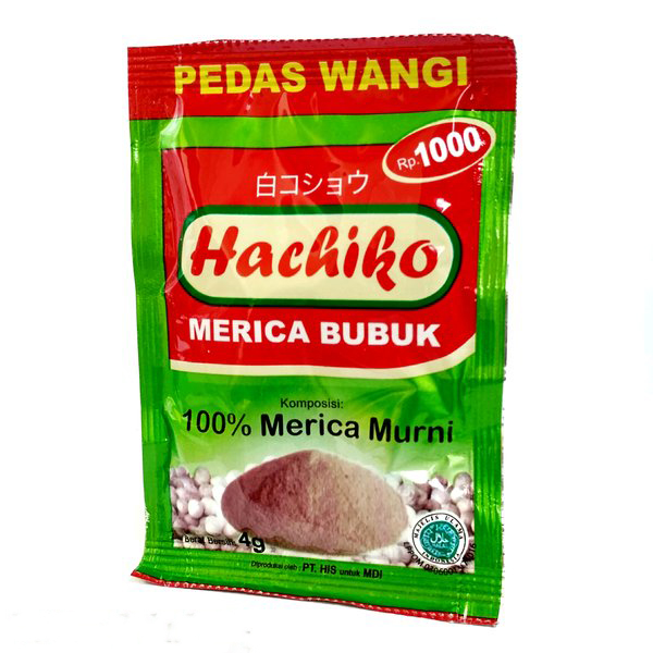 Hachiko Merica Bubuk Sachet 4 Gr 