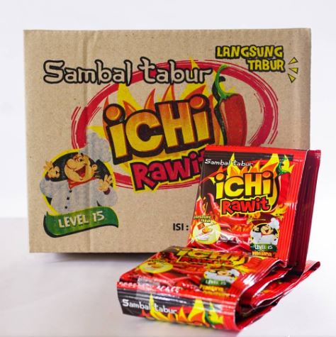 Ichi Rawit Sambal Tabur Level 15 Sachet 7 Gr