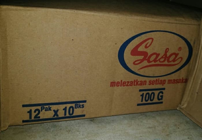 Sasa Sachet 100 Gr Karton Isi 120 Pcs
