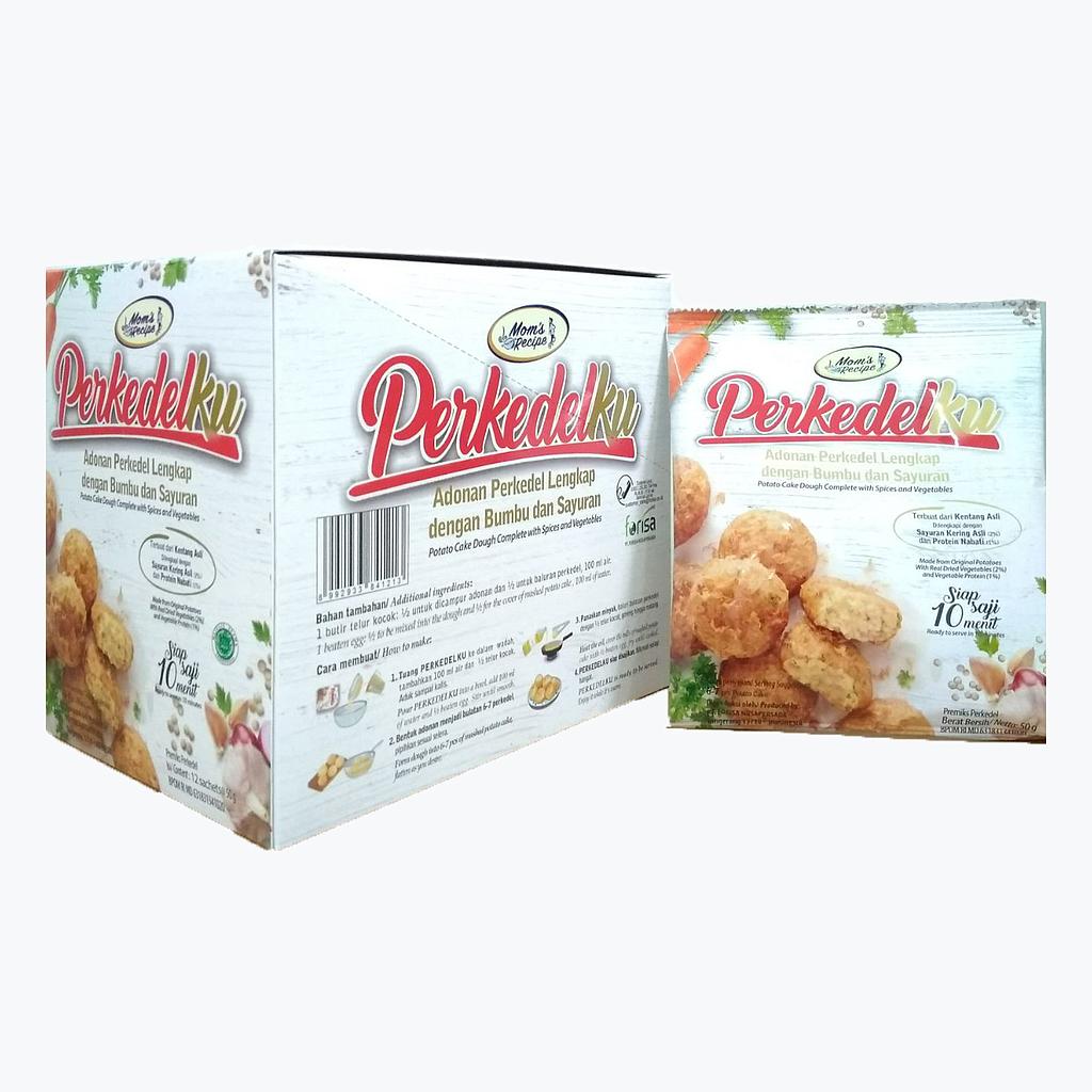 Perkedelku Sachet 50 Gr Box Isi 20 Pcs