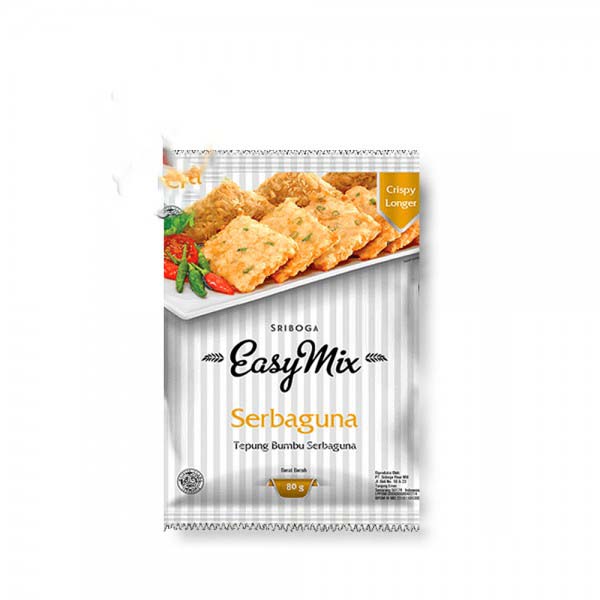 Sriboga Easymix Tepung Serbaguna Sachet 80 Gr