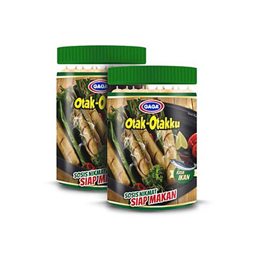 Gaga Otak Otakku Siap Makan 220 G Pack Box Isi 24