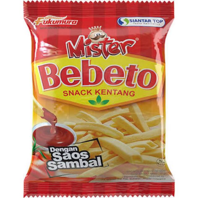 Mister Bebeto Snack 12 G