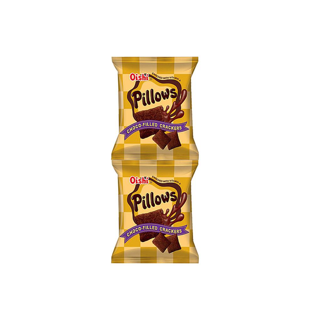 Oishi Pillows Cokelat Sachet 7 G Renceng 10 Pcs