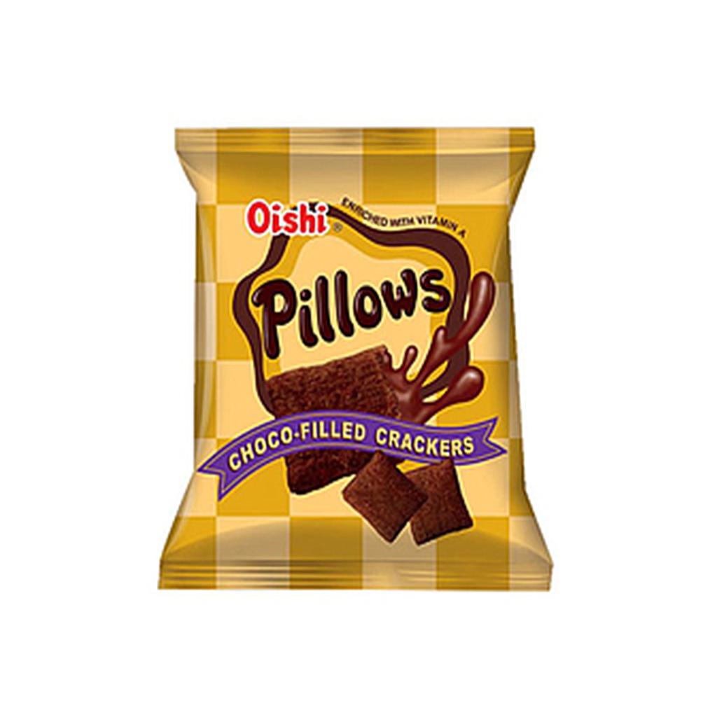 Oishi Pillows Cokelat Kacang 7 Gr