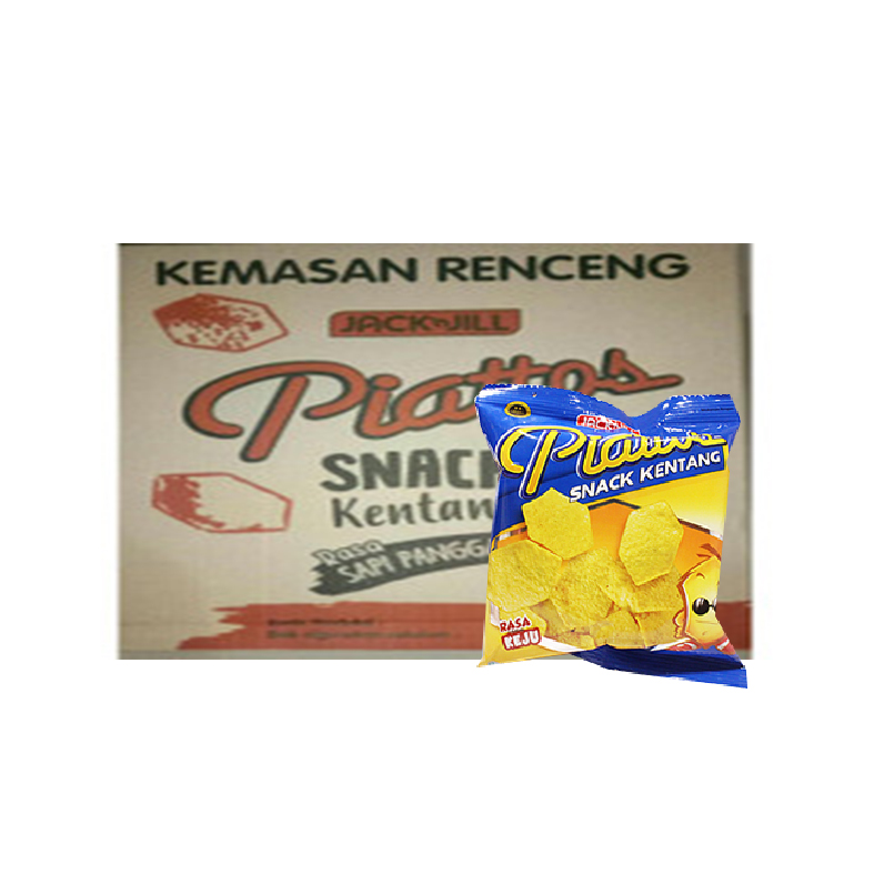 Piattos Keju  Plastik 11 G Karton Isi 80