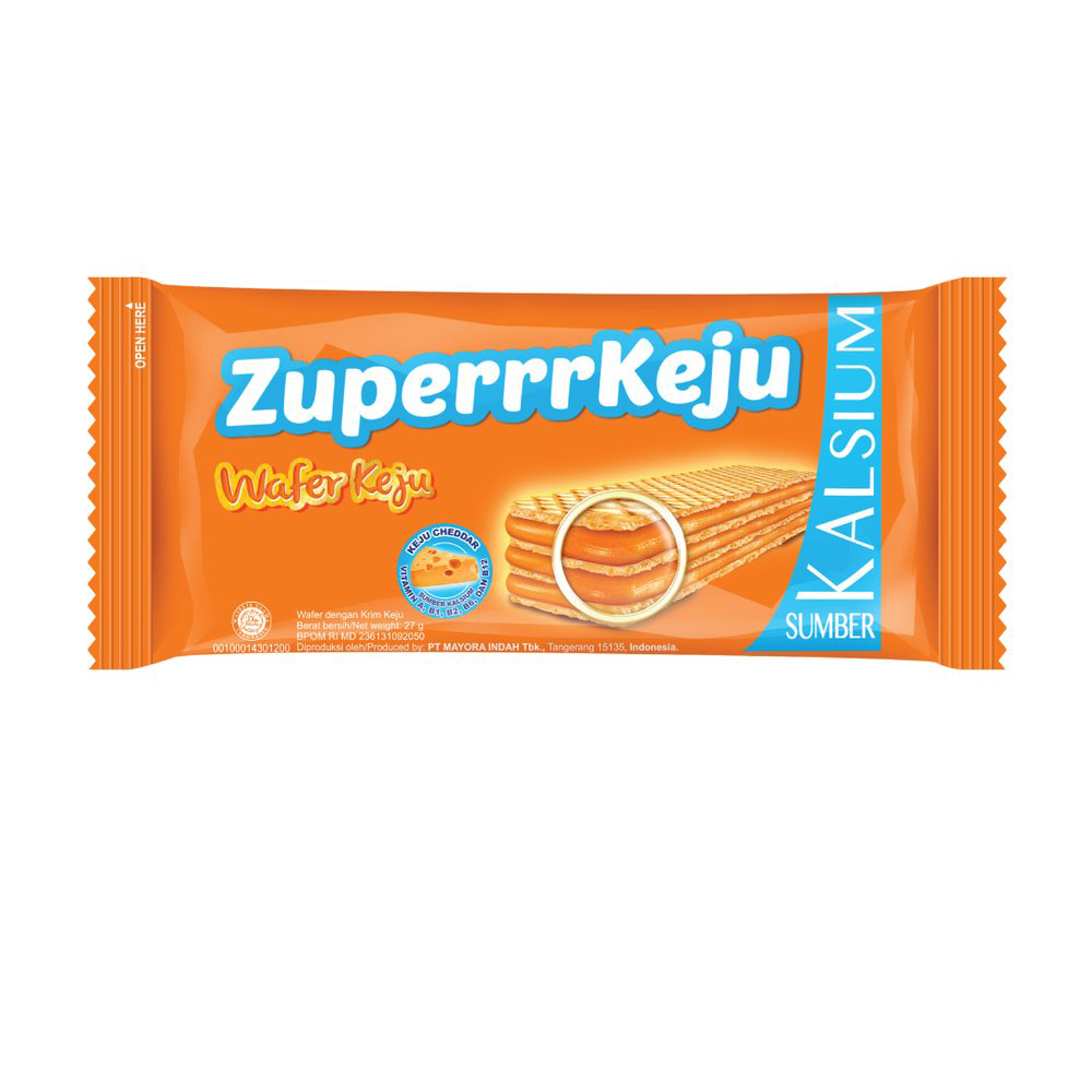 Zuperrr Keju 35 G Plastik