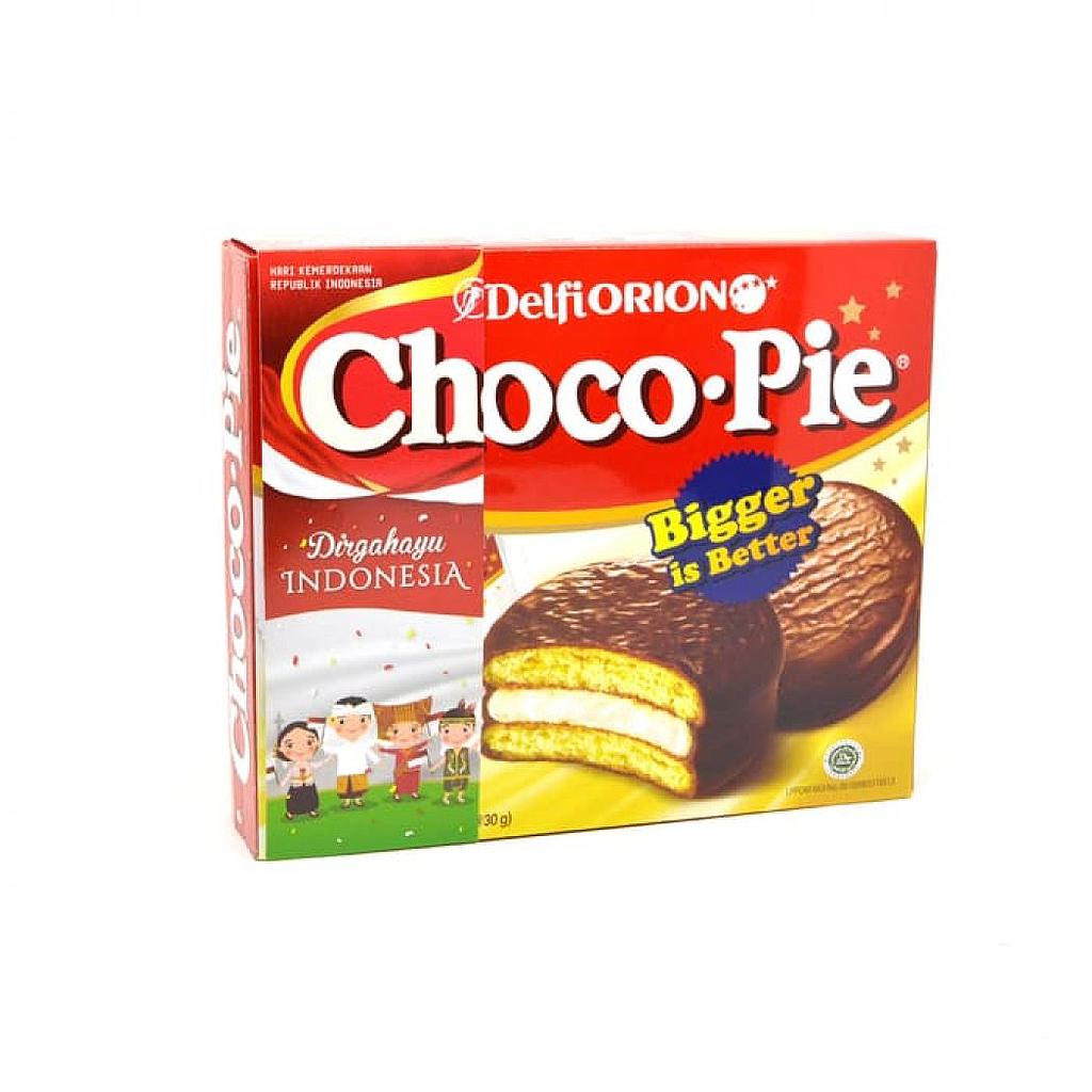 Delfi Choco Pie 360 g Pack Isi 12