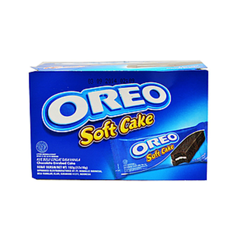 Kraft Oreo Soft Cake 16 G Box Isi 12