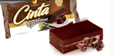 Layer Cake Cinta Blackforest 8 G Pack Isi 24