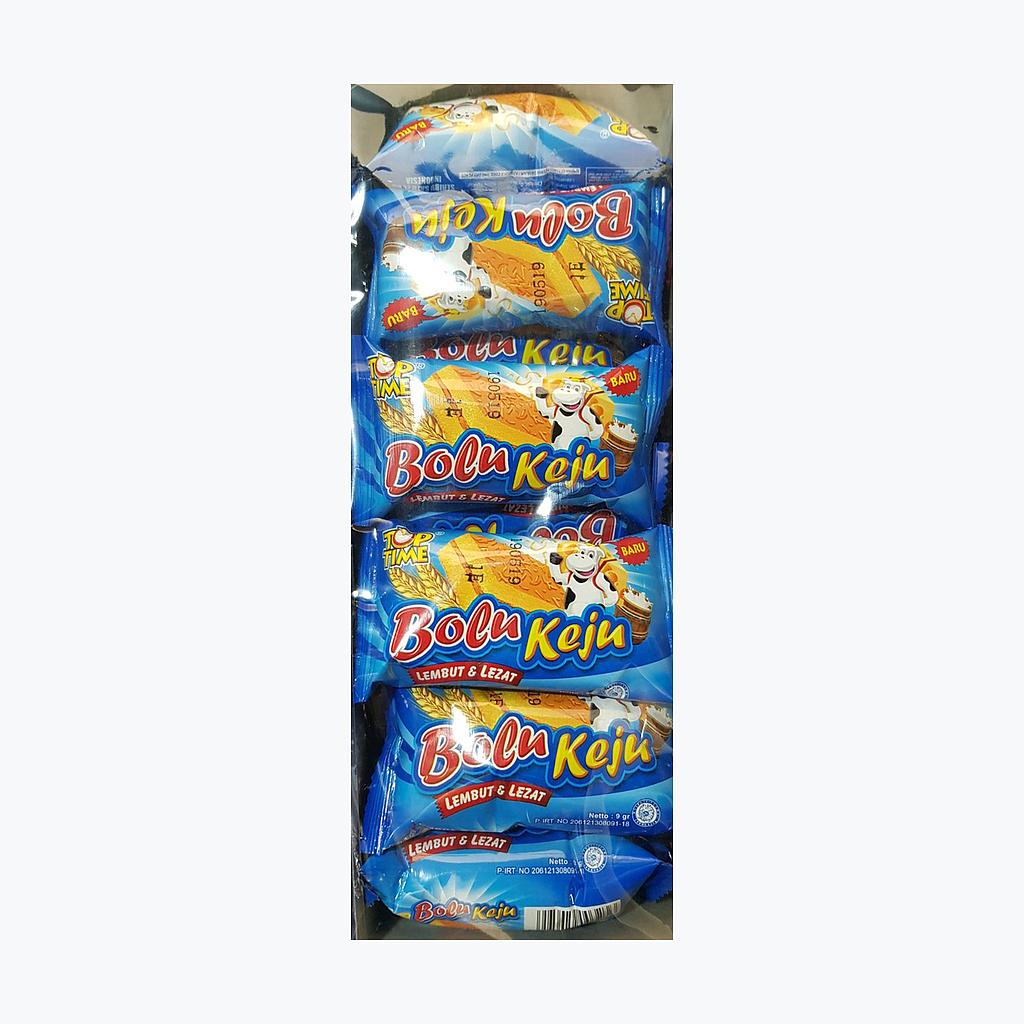Top Time Bolu Keju 9 G Pack Isi 24