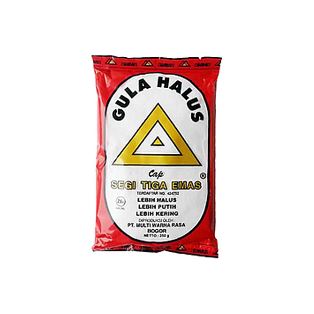 Gula Halus Cap Segi Tiga Emas 250 Gr